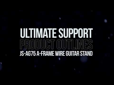 Ultimate Support BUNDLE - JS-AG75 Guitar Stand, JS-GHG25 Guitar Hangar and JS-SLD100 Glass Slide image 9