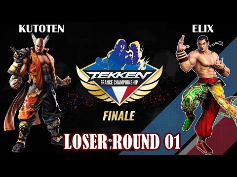 KUROTEN vs ELIX - Loser Round 01 - TEKKEN FRANCE CHAMPIONSHIP - UFA