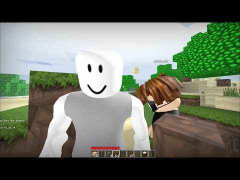 ROBLOX MINECRAFT PART 1 ~ DUDE ATTEMPTS TO LURE US TO HIS TORTURE CHAMBER AFTER HE GIVES US GOLD