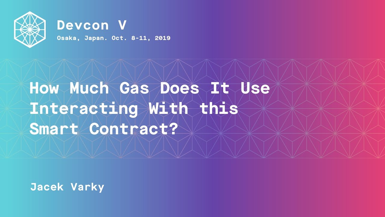How much gas does it use interacting with this smart contract? preview