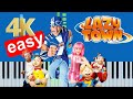 Lazy Town Cooking By The Book Slow Easy Piano Tutorial 4K