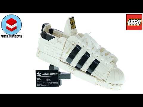 Vidéo LEGO Icons 10282 : Adidas Originals Superstar