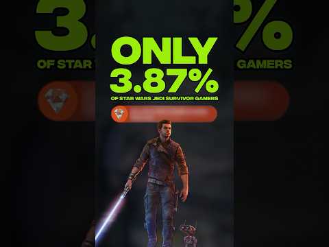 JUST 3.87% of Star Wars Jedi: Survivor Gamers Have This Ultra Rare Achievement