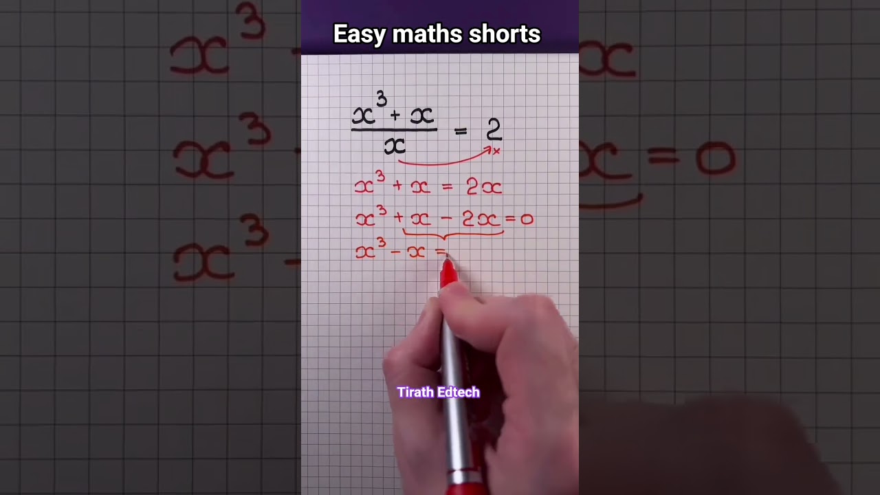 Easy maths short tricks| Important maths question with solution | Algebra problem #mathstricks #math