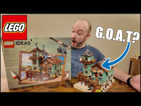 Greatest Set of All Time? LEGO Ideas Old Fishing Store 21310 (2017) REVIEW! Sealed Box!
