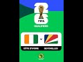 Côte d'Ivoire 9-0 Seychelles Qualifiers First Round-Group F-FIFA World Cup #soccer #games #worldcup