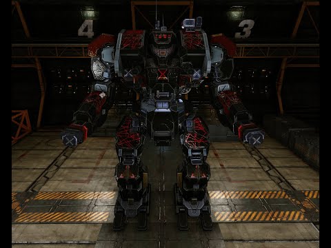 Mechwarrior Online: Warhammer-Black Widow "Dumb Meme Build"