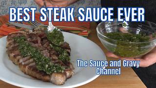Authentic Chimichurri Sauce Recipe | How to Make Chimichurri Sauce | Fresh Herb Sauce