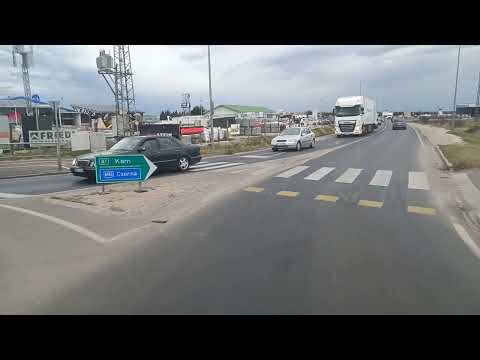 Driving in Hungary, Szombathely - M86