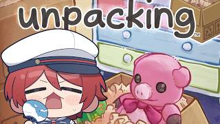 散らばったダンボールの中身をただひたすらに荷ほどき【Unpacking】