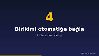 Az Maaşla Birikim Nasıl Yapılır? 7 Adımda Sıfırdan Rehber