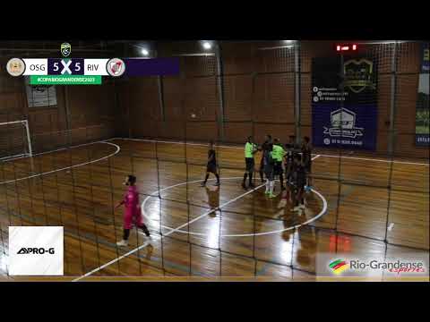 Terceira rodada Copa Rio-Grandense futsal 2023 - River x Os guri são ruim