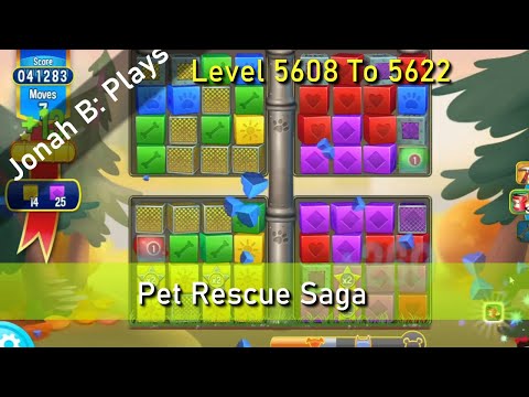 Pet Rescue Saga Level 5608 To 5622