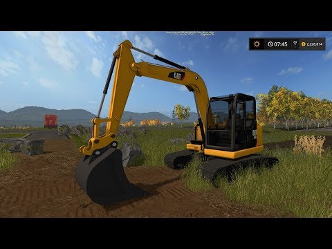 Farming Simulator 17 Cat 307 E2 Mod