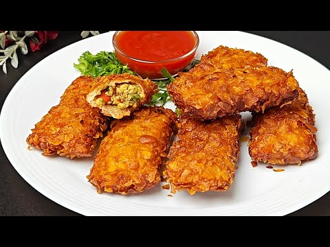 Crispy Crunchy Quick Egg Pockets Recipe | Quick Iftar recipe
