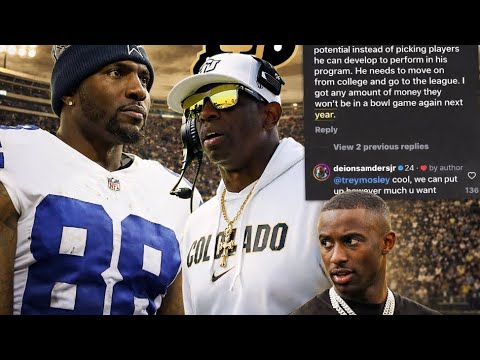 Deion Sanders Jr. Snaps on Fan Over Coach Prime Disrespect: Coach Prime Message To Dez Bryant 