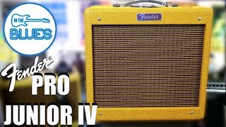 Video thumbnail for Fender Pro Junior IV LTD Tweed Guitar Amplifier Review by intheblues