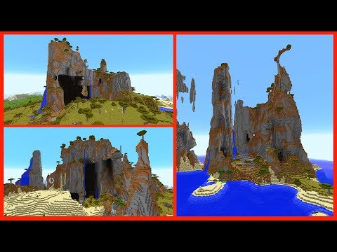 JerenVids - Minecraft 1.12 Seeds - TOP 5 BEST EPIC SEED GENERATIONS - Mountains & Floating Islands