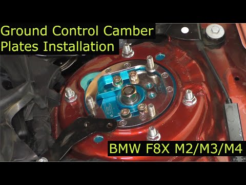 BMW Ground Control Camber Plates Installation (F8X M2/3/4)