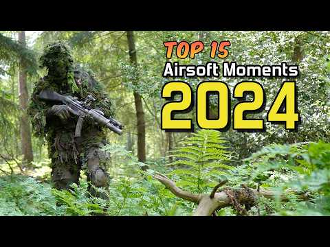 BEST Airsoft Sniper Moments of 2024!