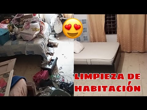 limpieza 2022/limpia conmigo mi habitación //limpieza y organización de la habitación