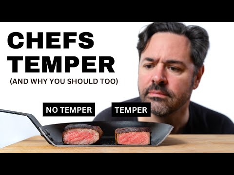 The Science Behind Why a Cold Steak Cooks Unevenly — And How Long You Actually Need to Temper It