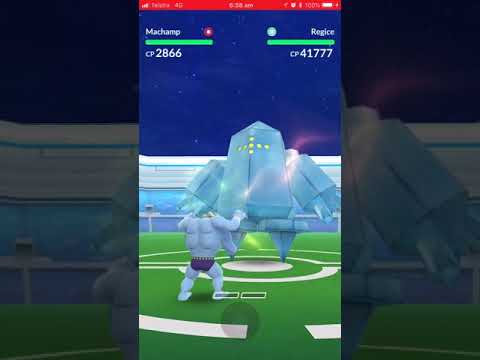 Pokémon Go - Level 5 Raid - Regice (5-man)