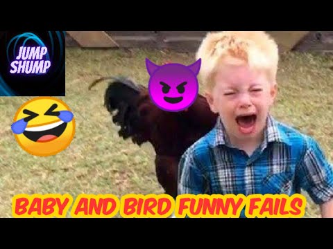 Funny Goose Chasing Kids Compilation|| Funny Babies and Pets
