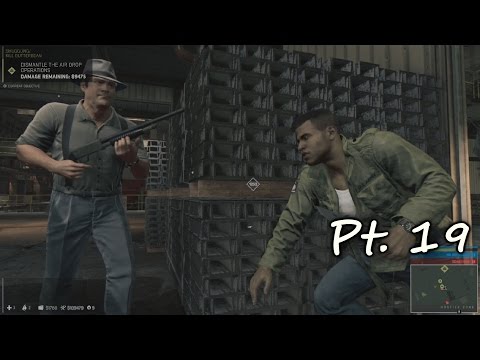 Mafia 3 PC Gameplay Walkthrough Pt. 19 (Mafia III) - Dismantle The Air Drop Operations