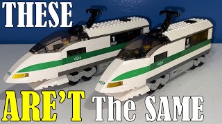 YouTube thumbnail: LEGO High Speed Train Locomotive 4511 + 10157 + 10158