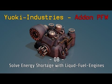 Factorio - Mod Yuoki-Industries PFW-Puzzle 08 - Fixing Energy Shortage