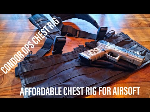 Taking a look at the Condor Ops Chest Rig. An affordable load carrying option for your Airsoft games