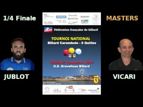 Quart de finale Masters n°4 - Ranking 5 Quilles 2021