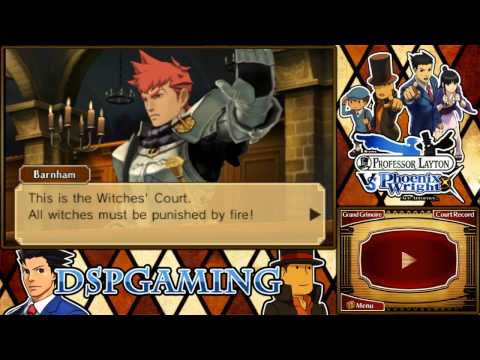 Prof. Layton vs. Phoenix Wright: Ace Attorney pt100 - OMG WTF BBQ TWIST After TWIST!!!
