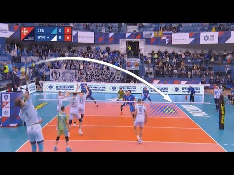 Amazing 15 aces by Dynamo Moscow in the final of Russian Superleague Final SIx