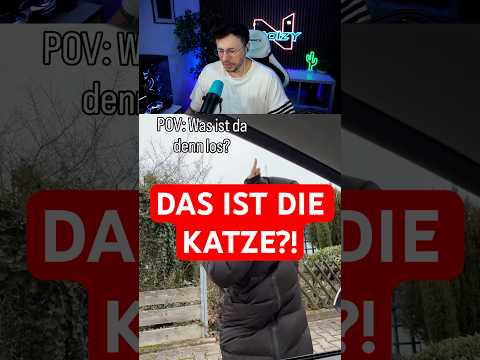 Wie soll DAS eine Katze sein?! 😂