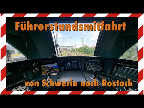Führerstandsmitfahrt | Schwerin - Rostock | im KISS