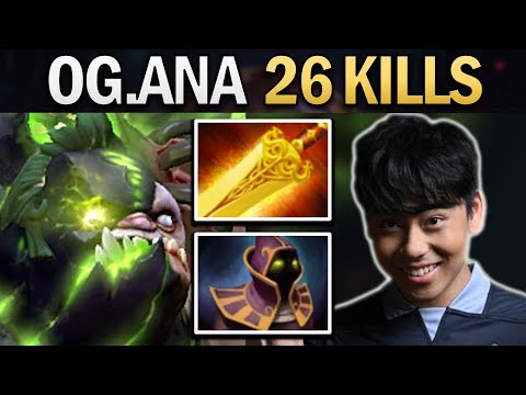 THE GAME THAT OG.ANA HAD FUN USING PUDGE AND ENDED UP WITH 26 KILLS - DOTA 2 PRO