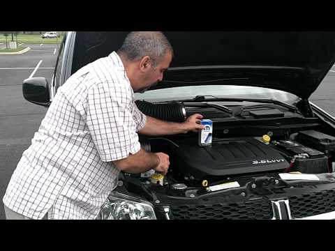 2011 Dodge Grand Caravan 3.6 Pentastar oil filter location