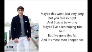 Glee - The longest time lyrics