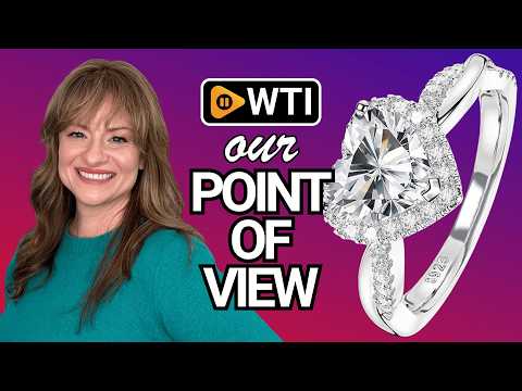 Heart Moissanite Promise Rings for Her - WTI product video review
