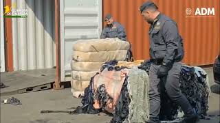 sequestrati-nel-porto-di-napoli-130-chili-di-rifiuti-tessili-diretti-in-nigeria