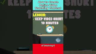 Download lagu How to Create Online Video Teaching Content #short mp3