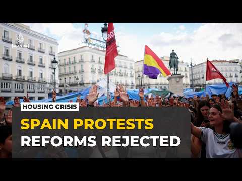 Spanish parliament rejects housing bills: Protesters pledge to continue affordability sit-ins