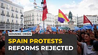 Spanish parliament rejects housing bills: Protesters pledge to continue affordability sit-ins