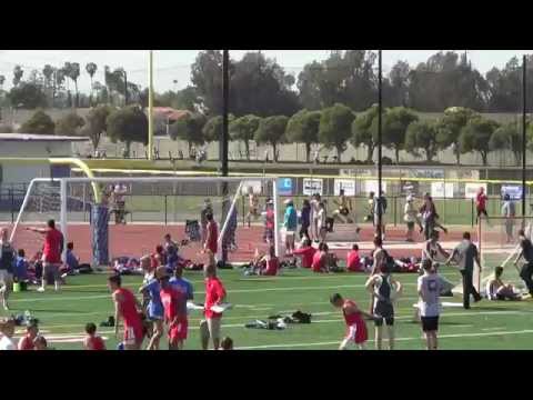 VarB 400m vs Marina & Edison 4-2-15 - Los Alamitos Boys