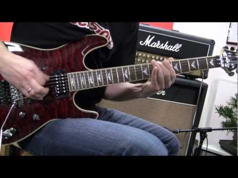 Schecter Schecter Omen Extreme 6 BCH Blackberry Red | Reverb