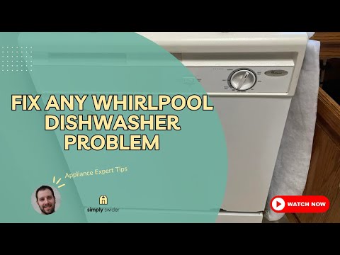 Fix ANY Whirlpool Dishwasher Problem (COMPLETE GUIDE)