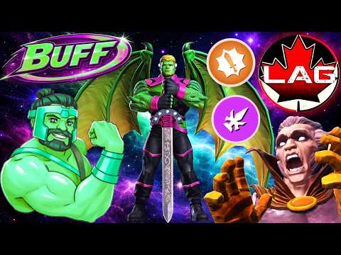 💪HULKLING IS BACK!! BUFFED GAMEPLAY!! The Goat Has Been Restored Former Glory! Battlegrounds! - MCOC