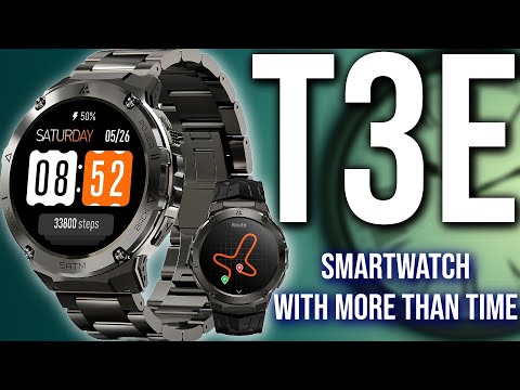 T3E Smart Watch Review: Rugged and Feature-Packed #smartgadgets #wearabletech